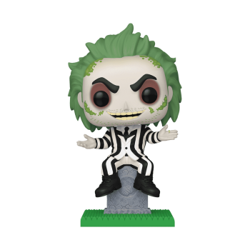 Pop! Plus Beetlejuice on Tombstone (Glow)