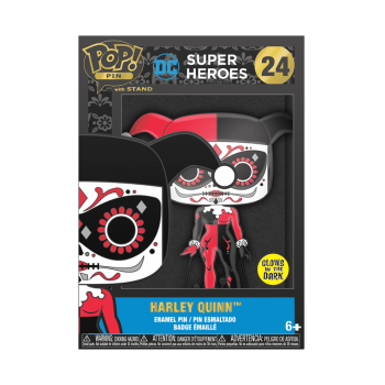 Pop! Pin Harley Quinn (Dia De Los DC) (Glow)