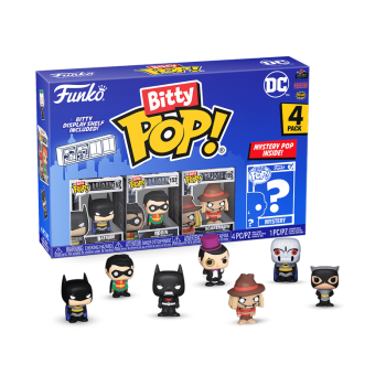 Bitty Pop! DC Comics 4-Pack Series 1