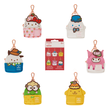 Sanrio Hello Kitty & Friends x Strawberry Shortcake Cosplay Mystery Mini Backpack Keychain Charm
