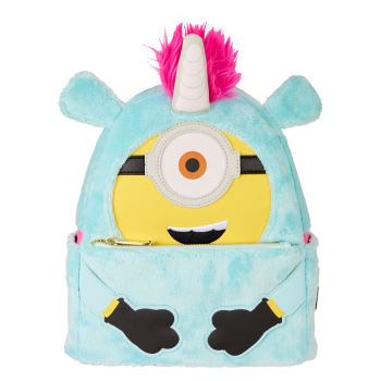 Minions Fluffy Unicorn Exclusive Costume Plush Mini Backpack