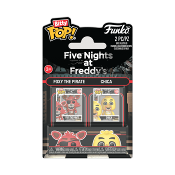 Bitty Pop! Foxy the Pirate & Chica the Chicken 2-Pack