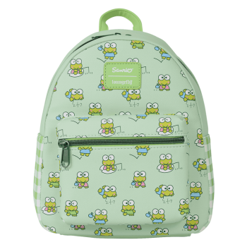 Sanrio Exclusive Keroppi Gingham Mini Backpack