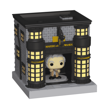 Bitty Pop! Towns Garrick Ollivander and Ollivander Wand Shop