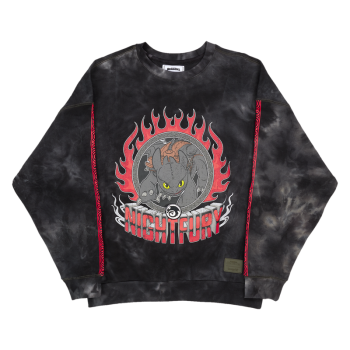 How To Train Your Dragon Night Fury Crewneck Sweatshirt