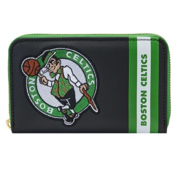 NBA Boston Celtics Patch Icons Zip Around Wallet