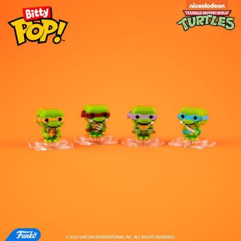 Bitty Pop! Teenage Mutant Ninja Turtles 4-Pack Series 4