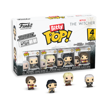 Bitty Pop! Netflix The Witcher 4-Pack Series 1
