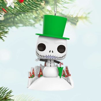 Jack Skellington Snowman Ornament