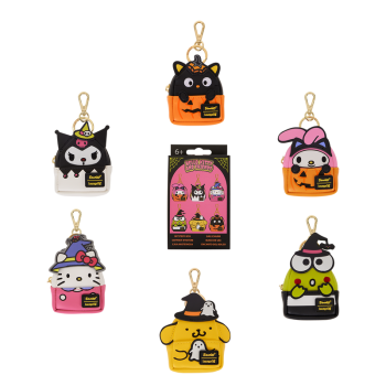 NYCC Limited Edition Sanrio Hello Kitty & Friends Halloween Costume Mystery Mini Backpack Keychain Charm