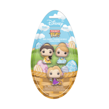 Pocket Pop! Easter Belle, Cinderella, Rapunzel 3-Pack
