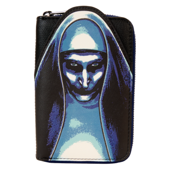 The Nun Cosplay Glow Zip Around Wallet