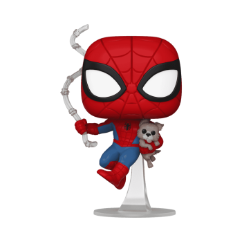 Pop! Spider-Man with Sandwich the Dog