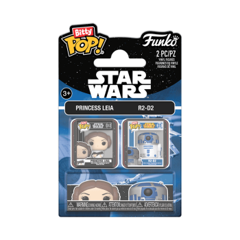 Bitty Pop! Princess Leia & R2-D2 2-Pack