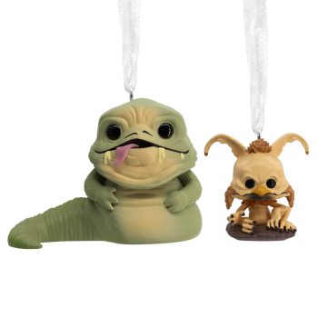 Jabba the Hutt & Salacious Crumb Ornament