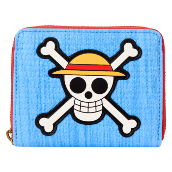 NYCC Limited Edition One Piece Luffy Jolly Roger Zip Around Wallet