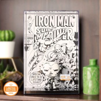 Pop! Comic Covers Iron Man #1 (Black & White)