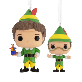 Buddy the Elf & Papa Elf Ornament