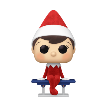 Pop! The Elf on the Shelf (Flocked)