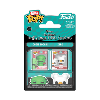 Bitty Pop! Oogie Boogie & Zero 2-Pack